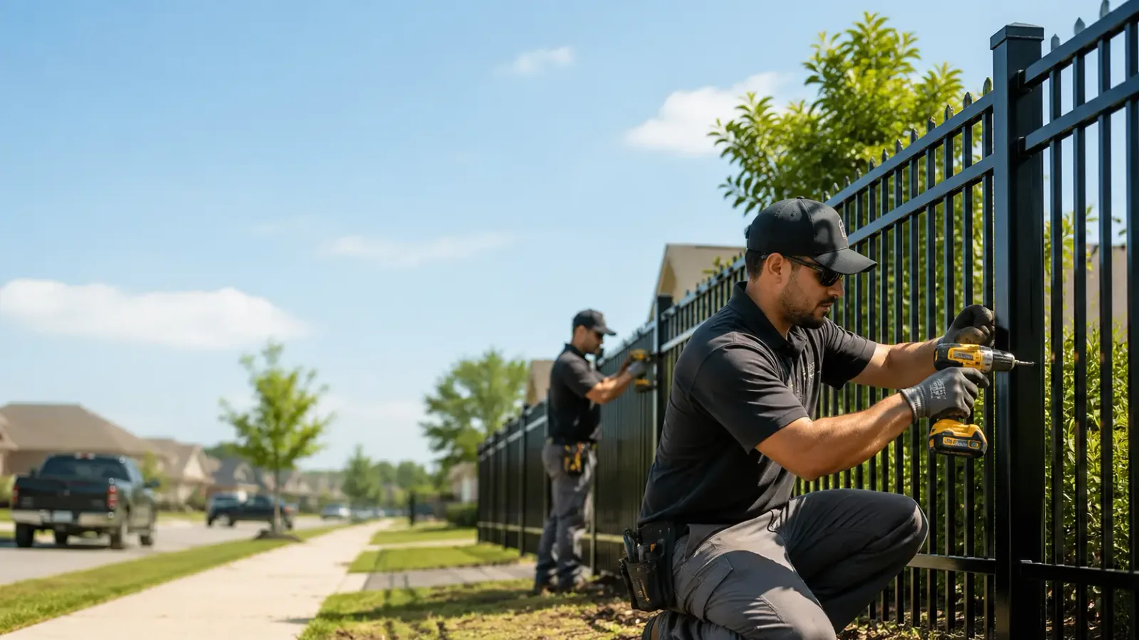 Metal Fence Installation in Richards, MO